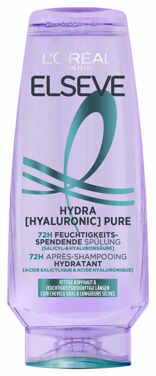 LOréal Elseve Haircare - Hydra [hyaluronic] Pure 72h Feuchtigkeitsspendende Spülung von L'Oréal Paris