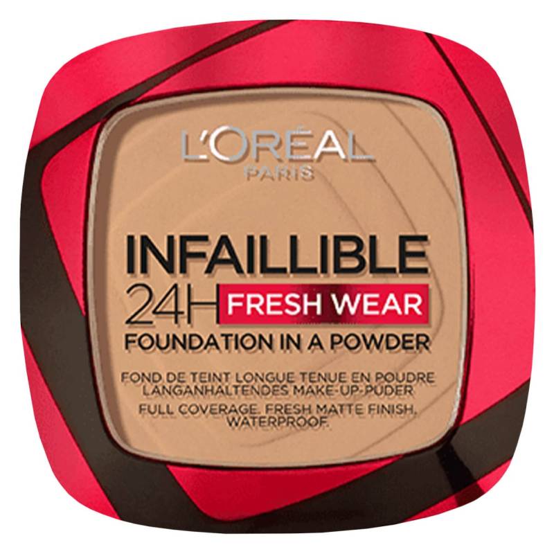 LOréal Infaillible - 24H Fresh Wear Make-Up-Puder 300 Amber von L'Oréal Paris