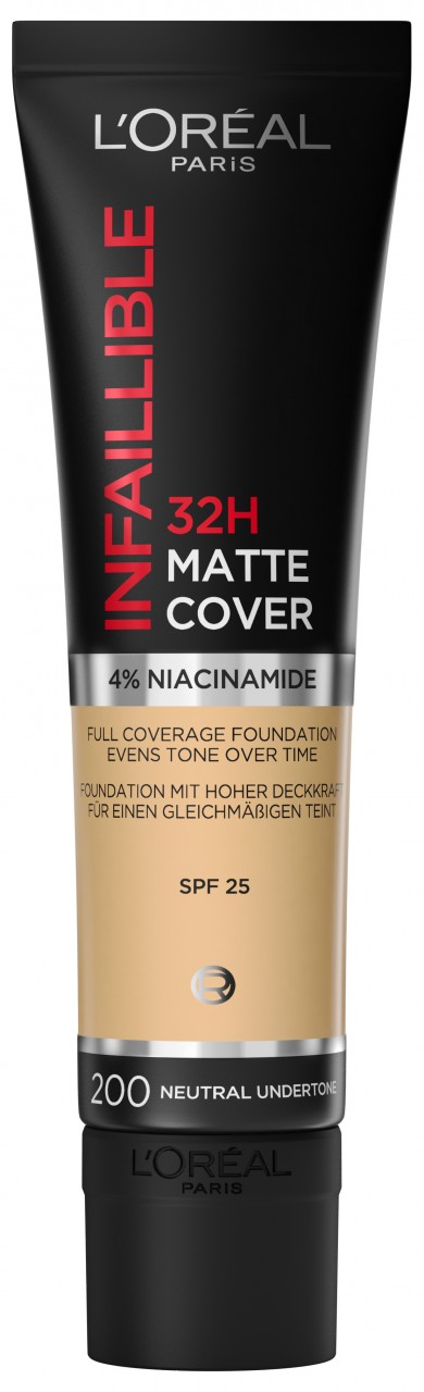 LOréal Infaillible - 32H Matte Cover 200 Neutral Undertone von L'Oréal Paris