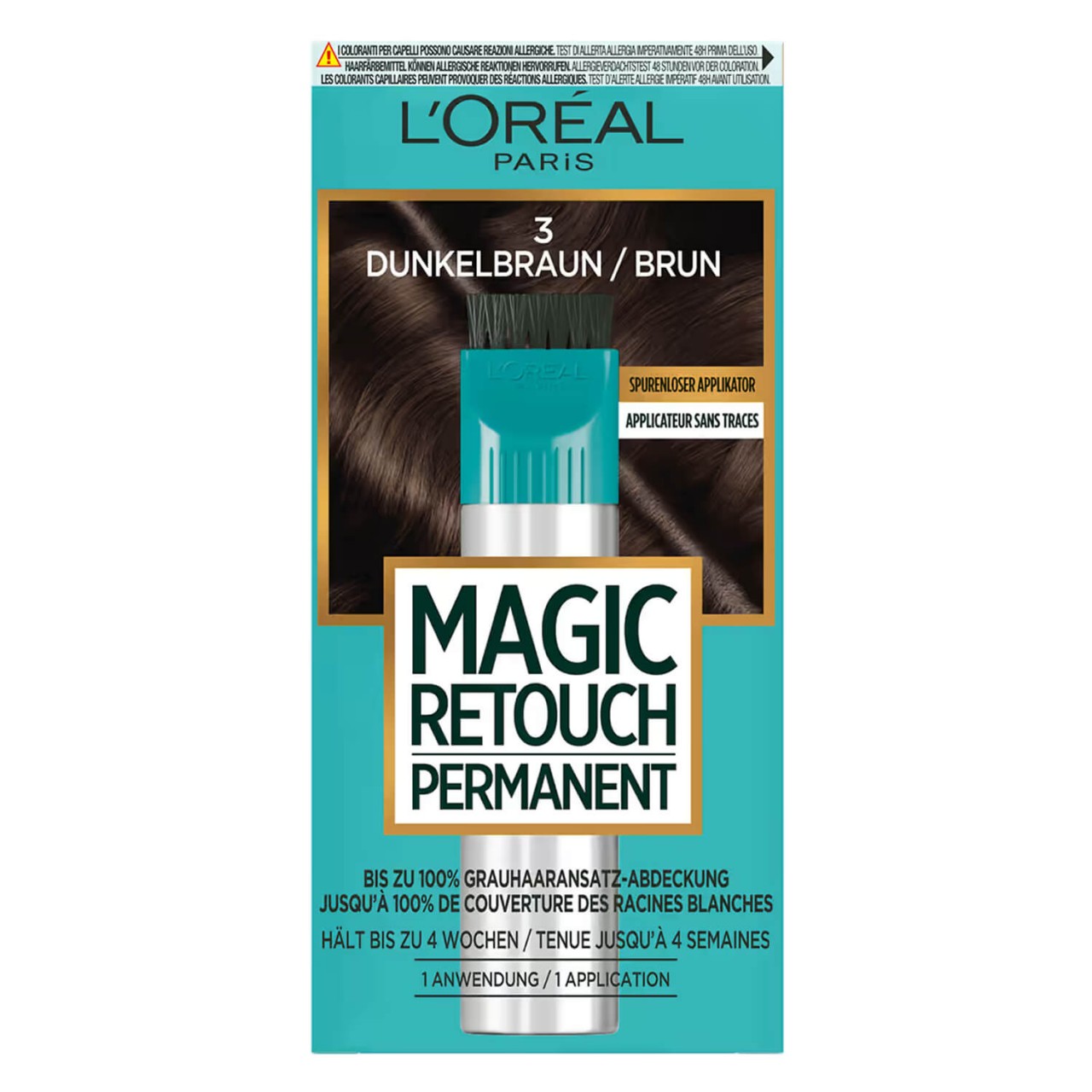 LOréal Magic Retouch - Permanent Dunkelbraun von L'Oréal Paris