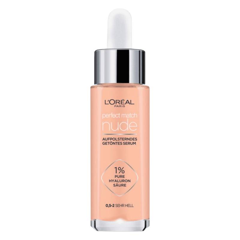 LOréal Perfect Match - Nude Aufpolsterndes Getöntes Serum 0,5-2 Sehr Hell von L'Oréal Paris