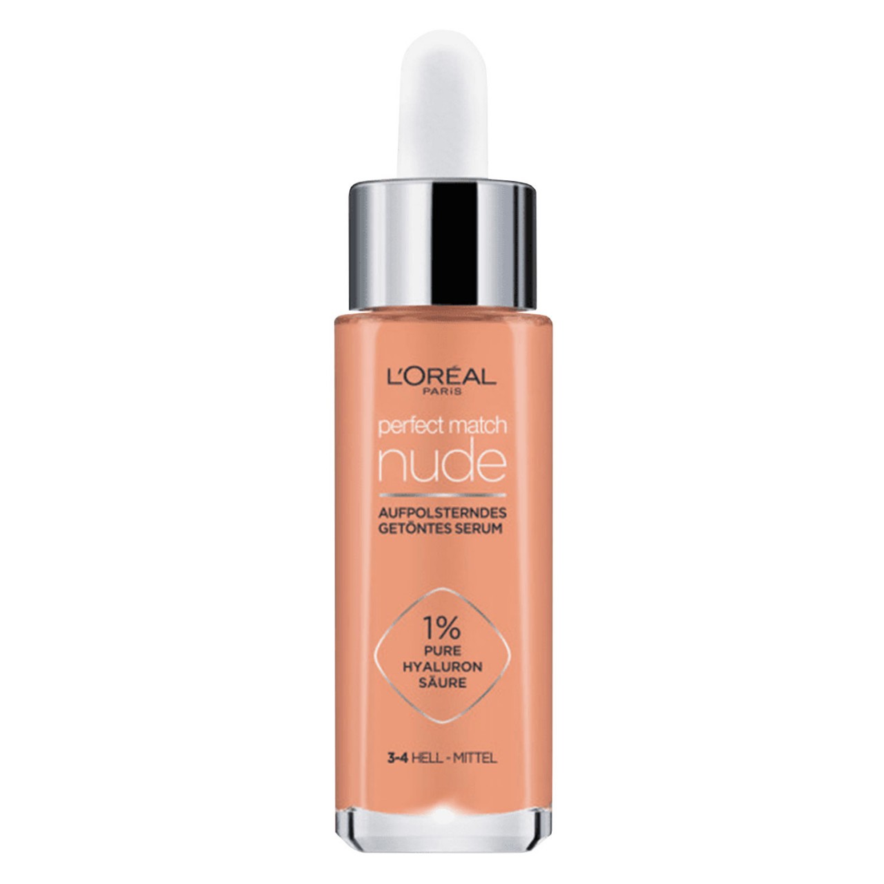 LOréal Perfect Match - Nude Aufpolsterndes Getöntes Serum 3-4 Hell-Mittel von L'Oréal Paris