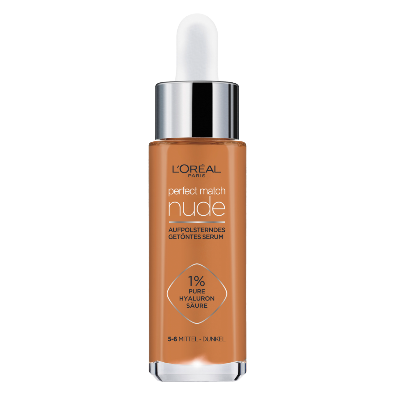 LOréal Perfect Match - Nude Aufpolsterndes Getöntes Serum 5-6 Medium von L'Oréal Paris