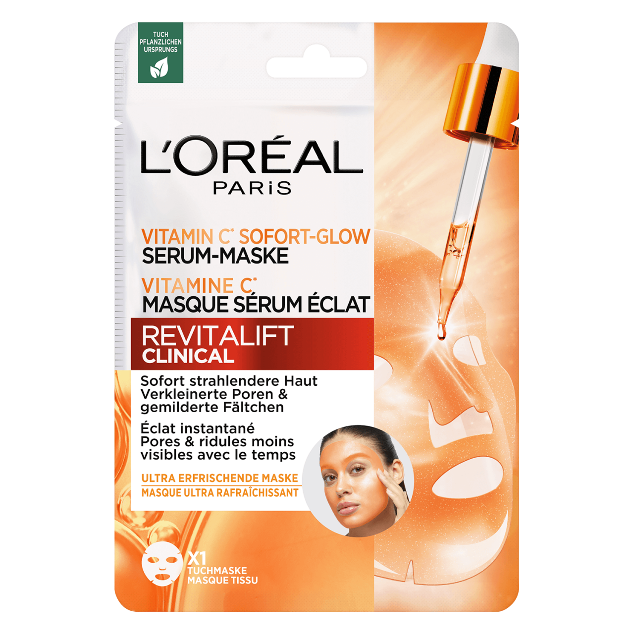 LOréal Skin Expert - Revitalift Clinical Vitamin C Glow Serum Mask LOréal Skin Expert - Revitalift Clinical Vitamin C Glow Serum Mask von L'Oréal Paris