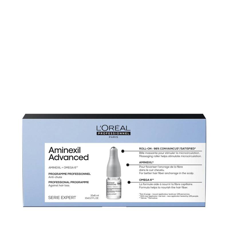 Aminexil Advanced Cure Anti-haarausfall Damen  10X6ML von L'Oréal Professionnel