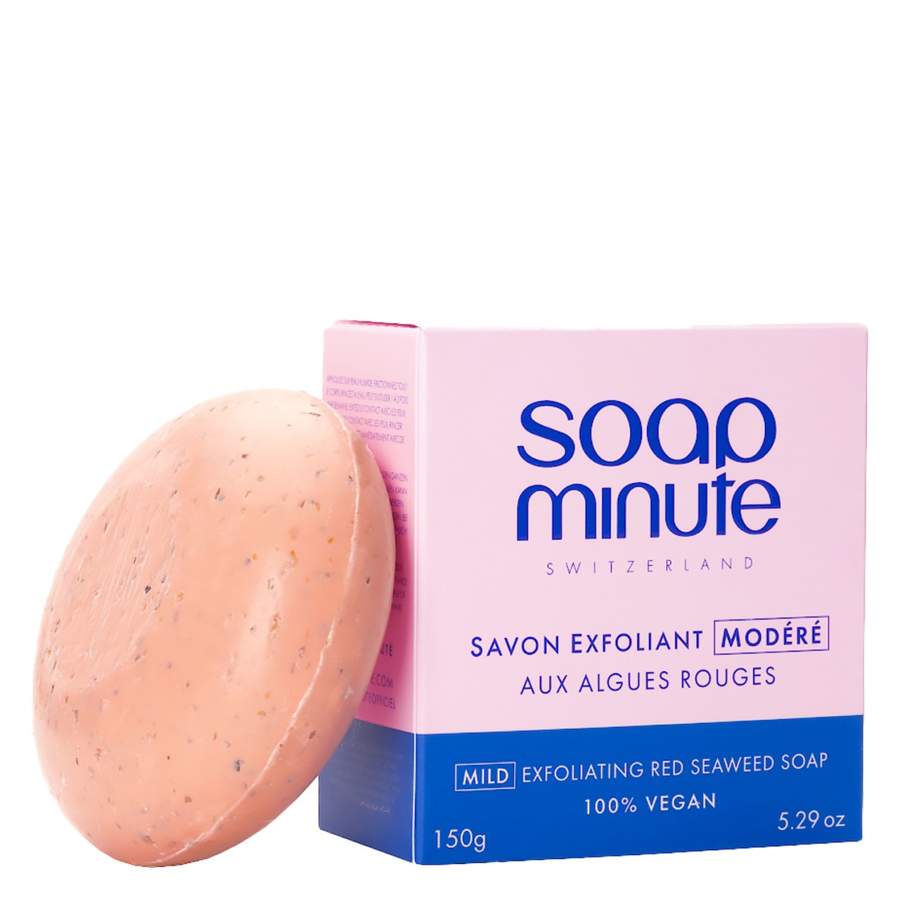 soapminute - Milde Peeling-Seife mit Rotalgen von skinminute