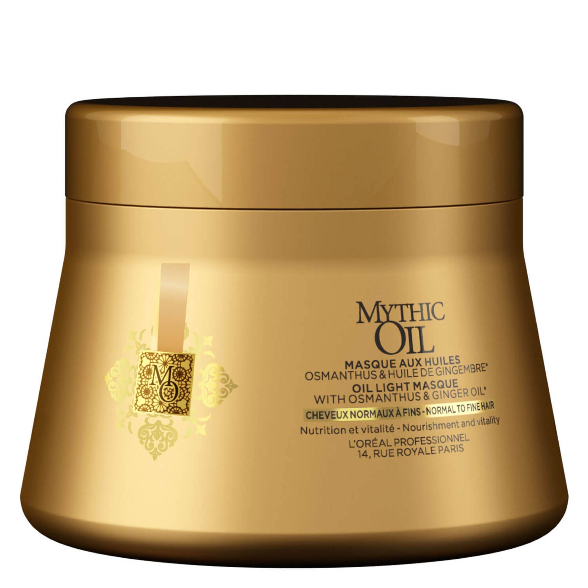 L`Oréal Professionnel  Mythic Oil Maske für normales bis feines Haar 200ml von L'Oréal Professionnel