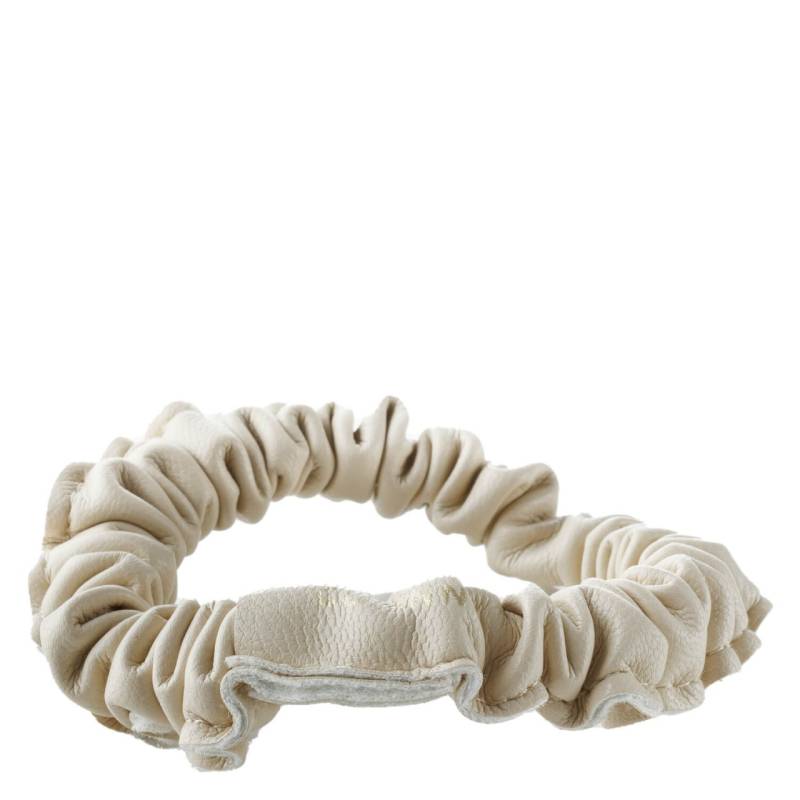 Corinne World - Vegan Scrunchie Narrow Cream von CORINNE