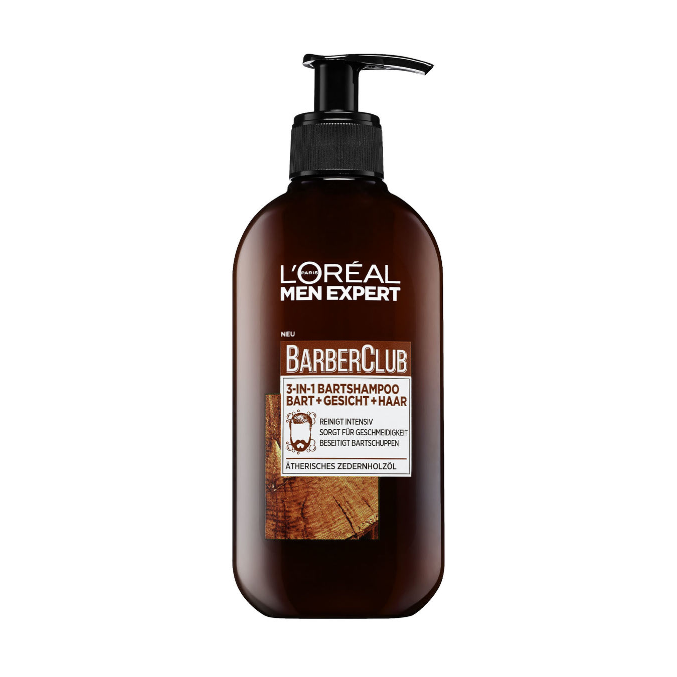 L'ORÉAL PARIS Men Expert Barber Club 3-In-1 Bartshampoo von L'oréal Paris