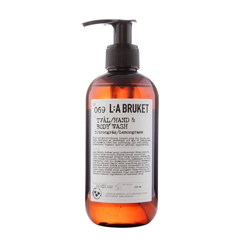 L:A BRUKET  L:A BRUKET No. 069 Liquid Soap Lemongrass duschgel 240.0 ml von L:A BRUKET