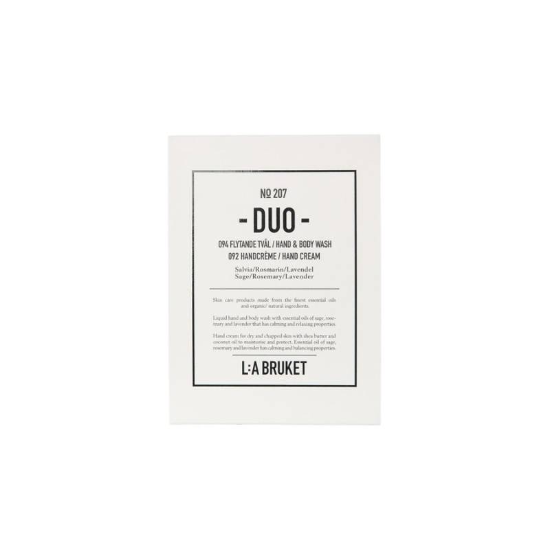 L:A BRUKET  L:A BRUKET No. 207 Duo-kit Liquid Soap Hand Cream koerperseife 190.0 ml von L:A BRUKET