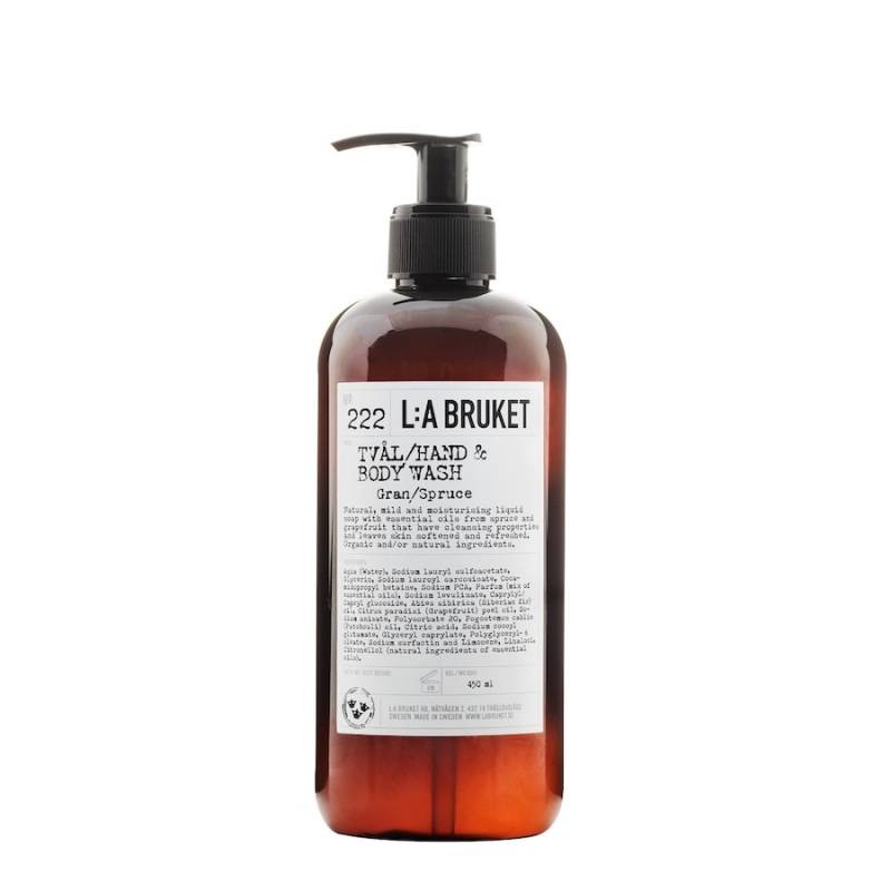 L:A BRUKET  L:A BRUKET No. 222 Hand & Body Wash Spruce handreinigung 450.0 ml von L:A BRUKET