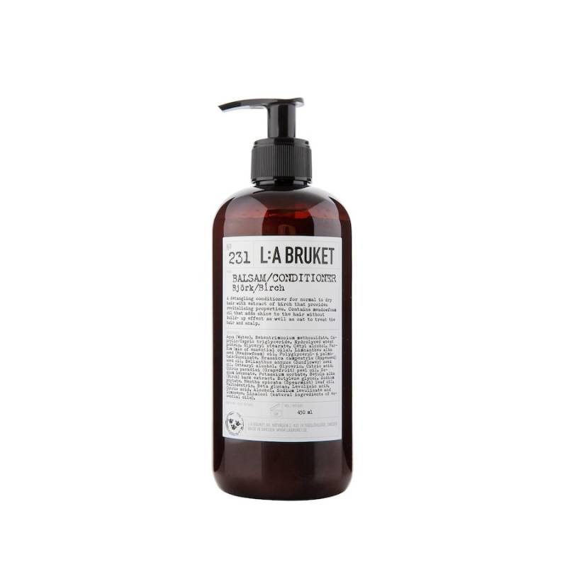 L:A BRUKET  L:A BRUKET No. 231 Birch haarspuelung 450.0 ml von L:A BRUKET