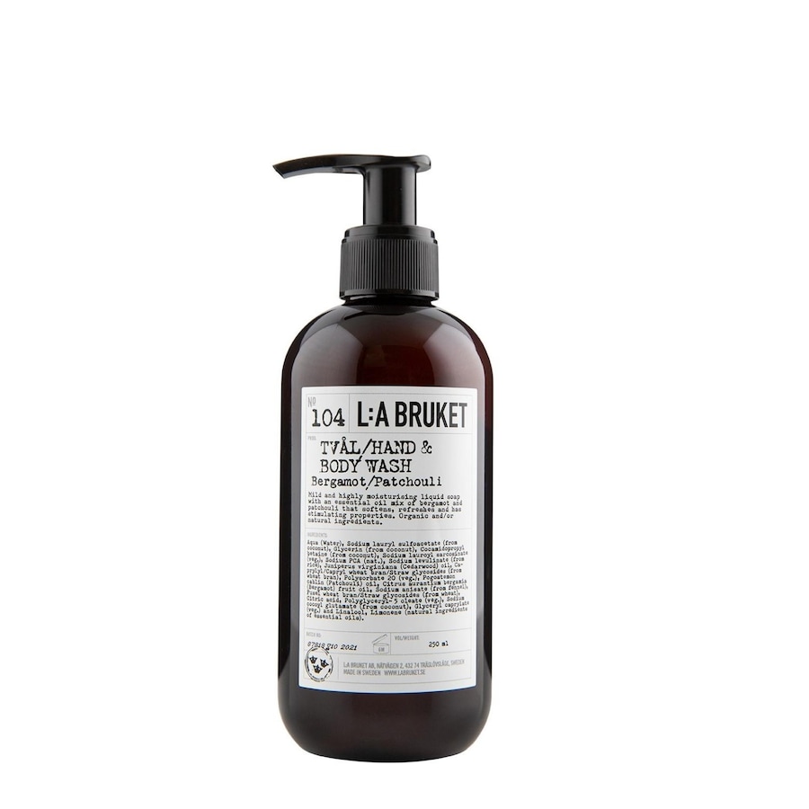 L:A BRUKET  L:A BRUKET No.104 Bergamot/Patchouli duschgel 240.0 ml von L:A BRUKET