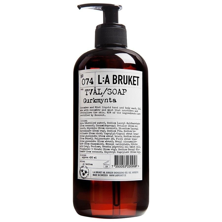 L:A BRUKET  L:A BRUKET No.74 Cucumber/Mint koerperseife 450.0 ml von L:A BRUKET