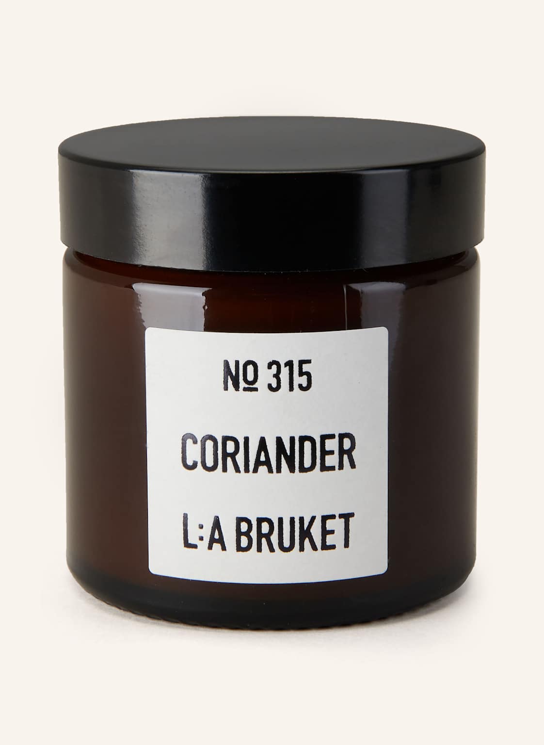 L:A Bruket Duftkerze Coriander braun von L:A BRUKET