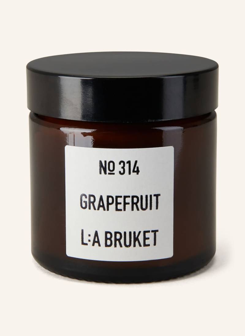 L:A Bruket Duftkerze Grapefruit braun von L:A BRUKET