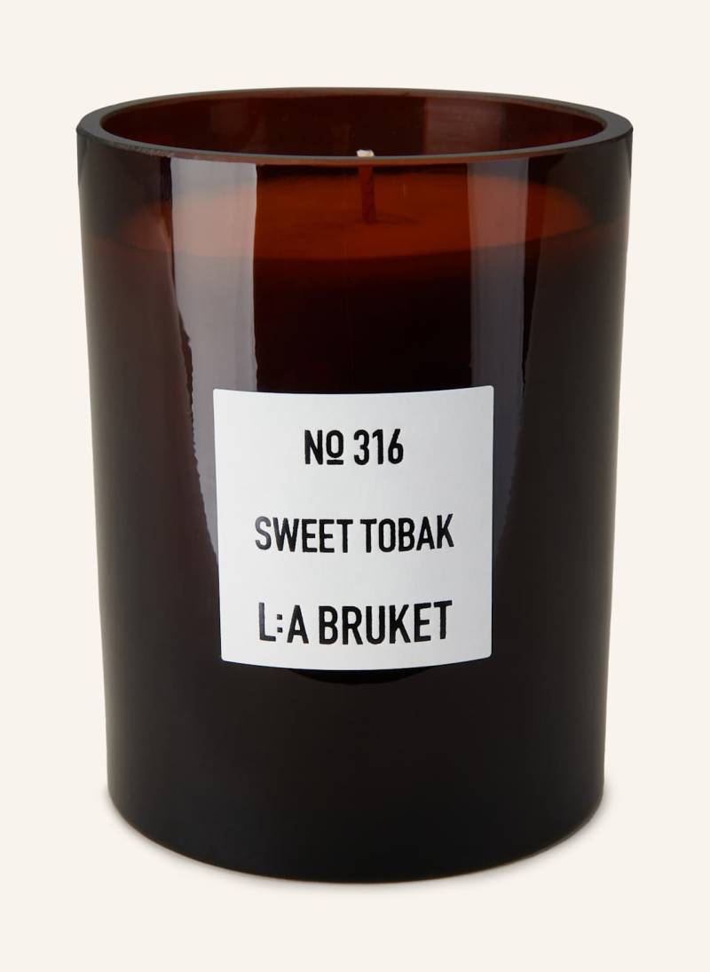 L:A Bruket Duftkerze Sweet Tobak braun von L:A BRUKET