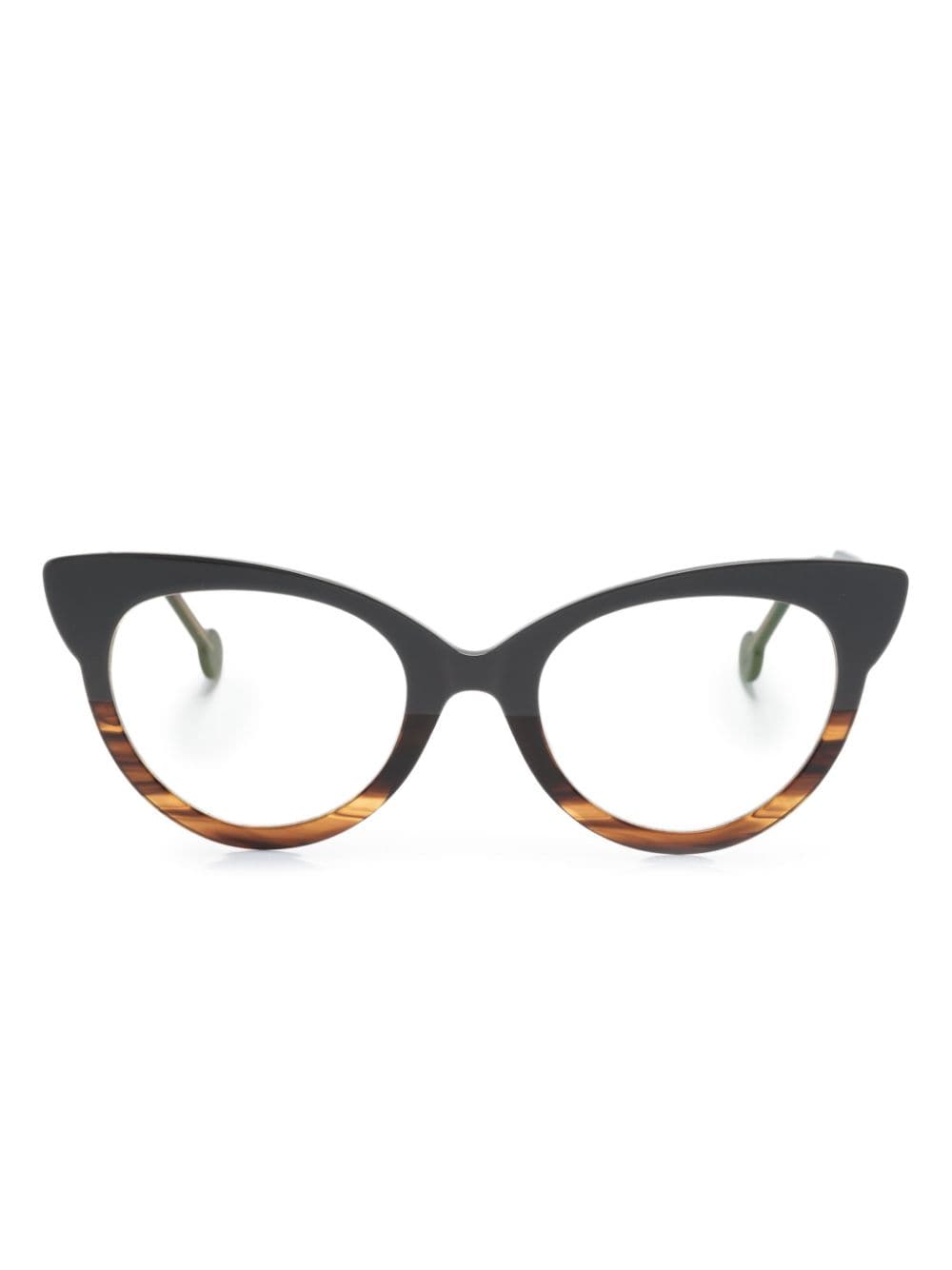 L.A. EYEWORKS Archie cat-eye glasses - Grey von L.A. EYEWORKS