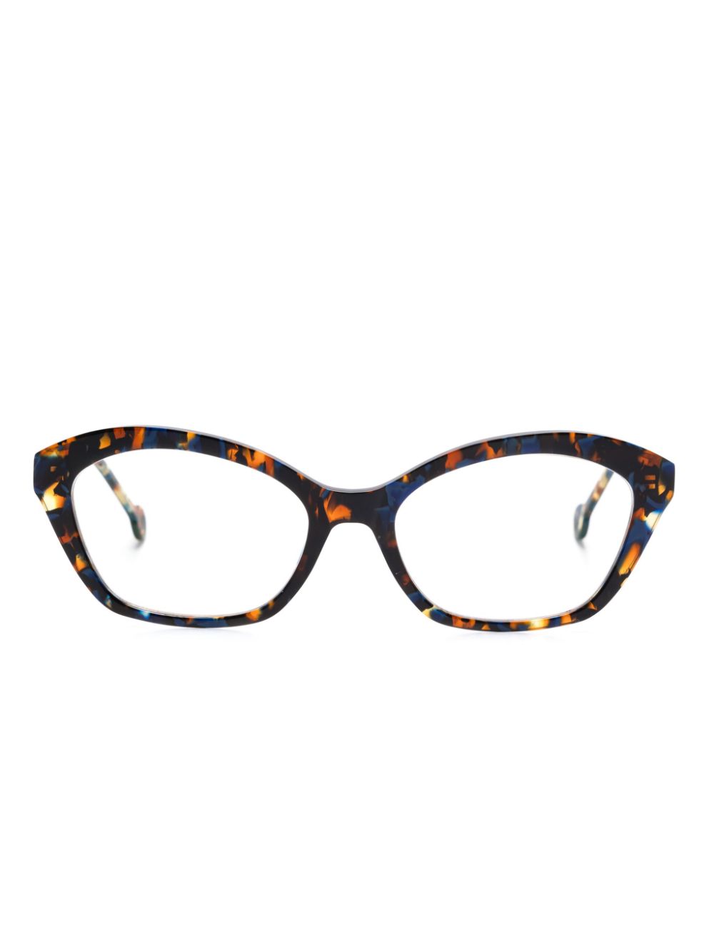 L.A. EYEWORKS Pancake glasses - Brown von L.A. EYEWORKS