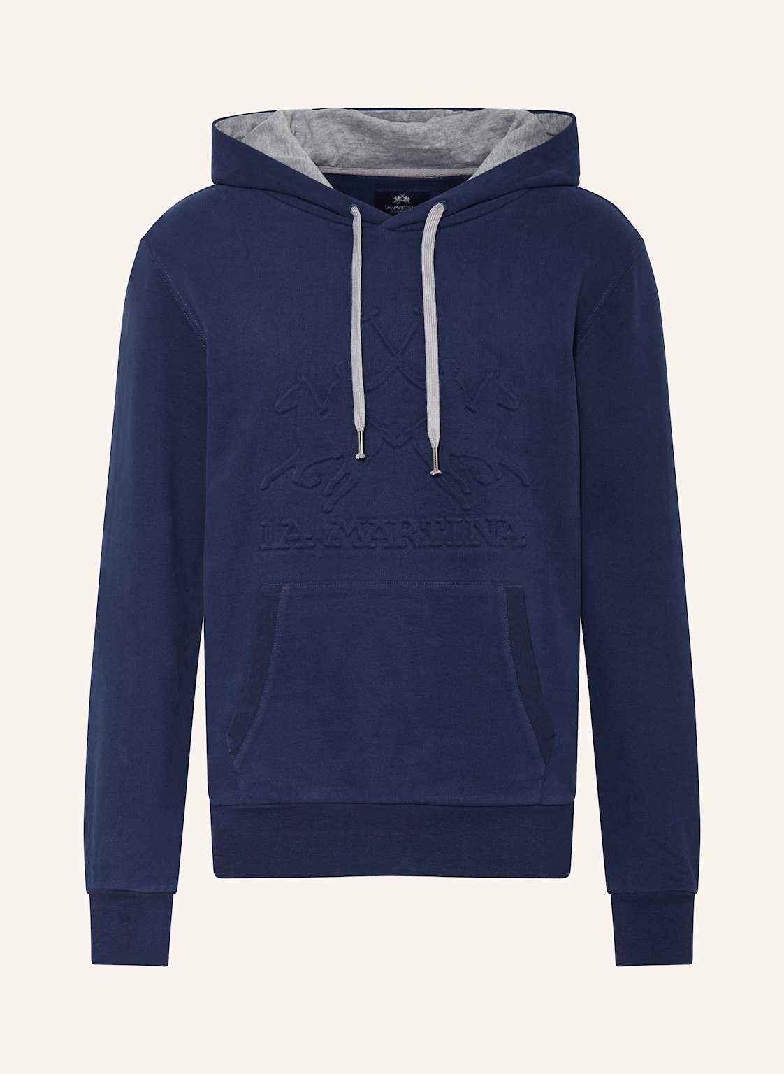 La Martina Hoodie blau von LA MARTINA