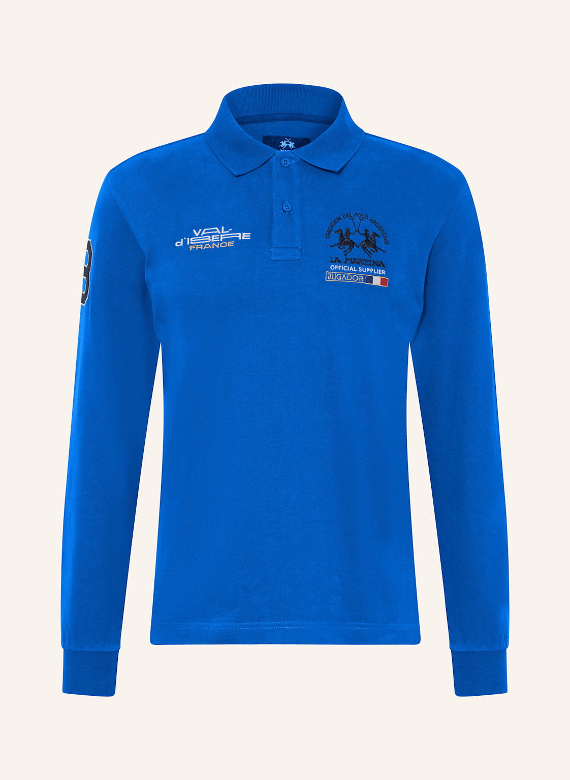 La Martina Jersey-Poloshirt blau von LA MARTINA