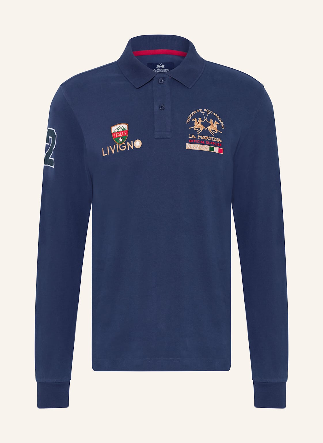 La Martina Jersey-Poloshirt blau von LA MARTINA