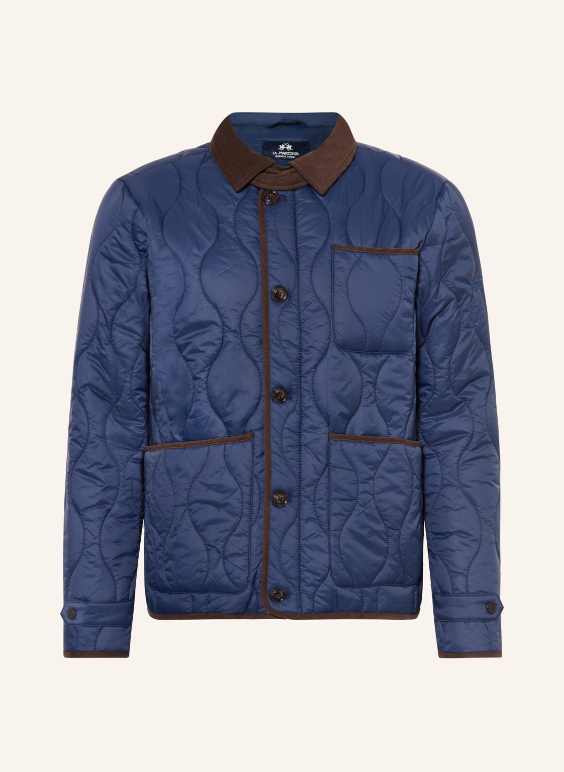 La Martina Steppjacke blau von LA MARTINA