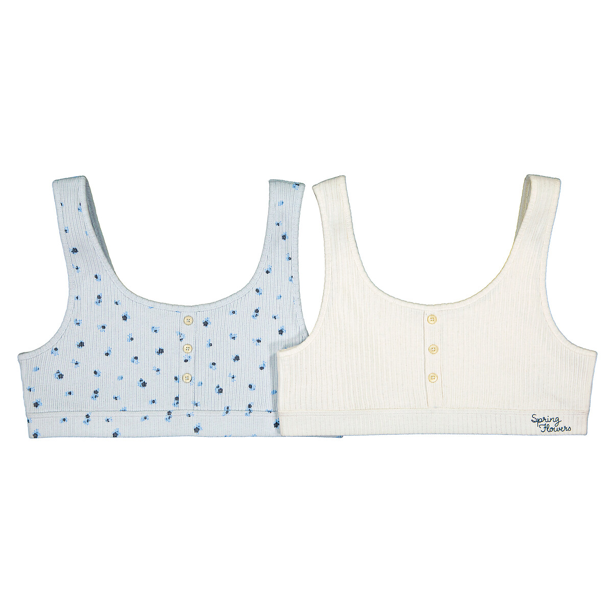 2er-Pack gerippte Bustiers von LA REDOUTE COLLECTIONS