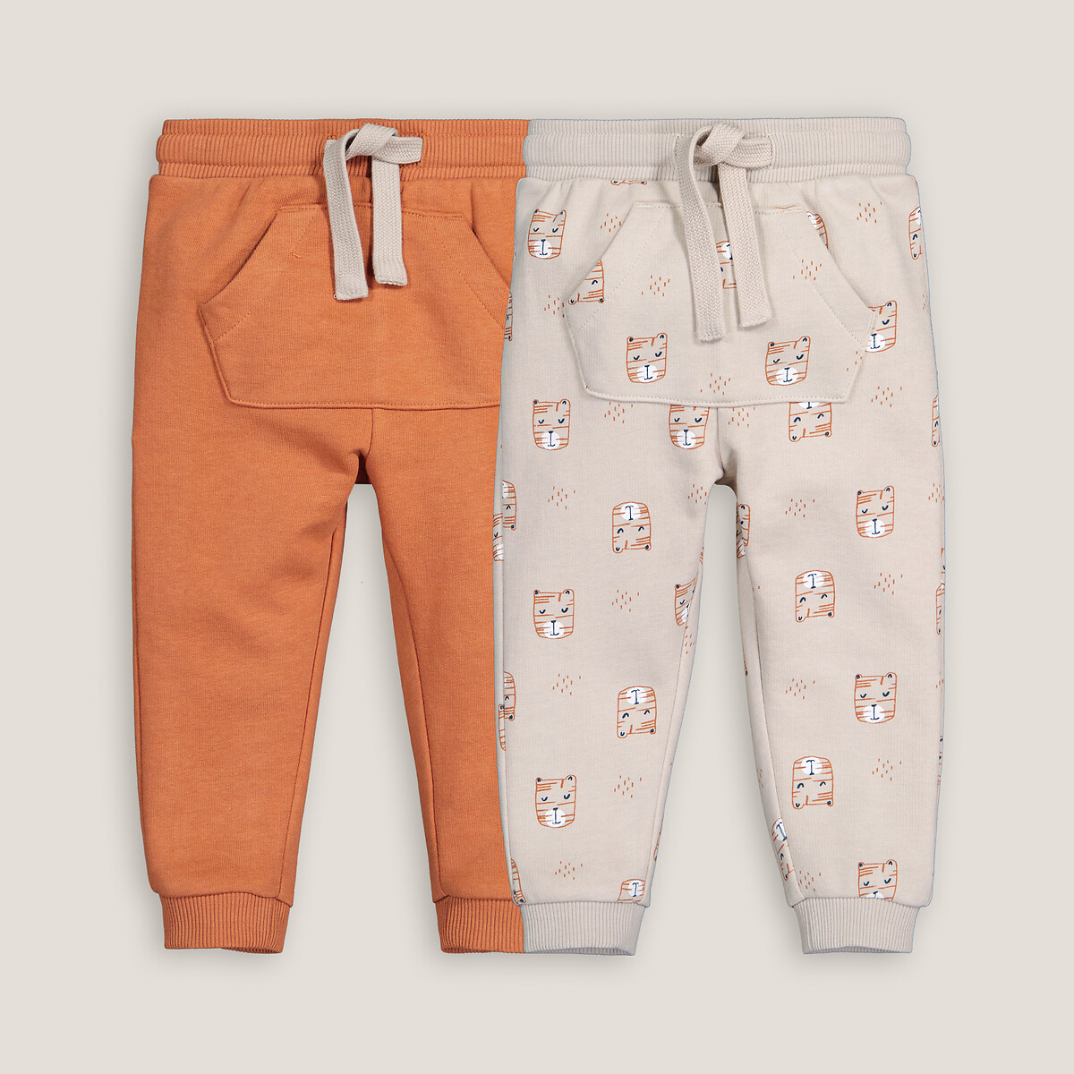 2er-Pack Joggpants aus Sweatware von LA REDOUTE COLLECTIONS