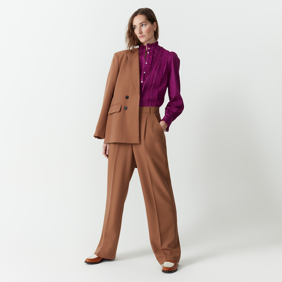 Blazer, gerade Form von LA REDOUTE COLLECTIONS