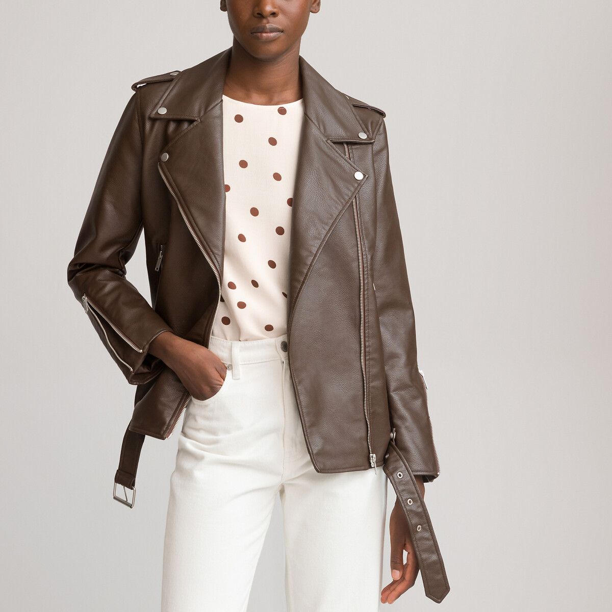 Blouson im Biker-Stil von LA REDOUTE COLLECTIONS