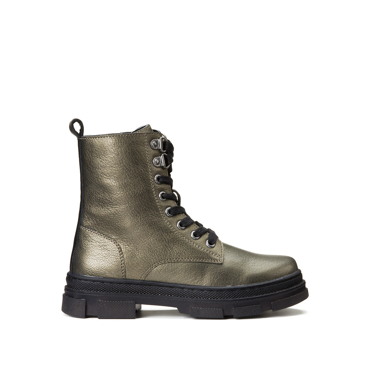 Leder-Boots in Metallic-Optik von LA REDOUTE COLLECTIONS