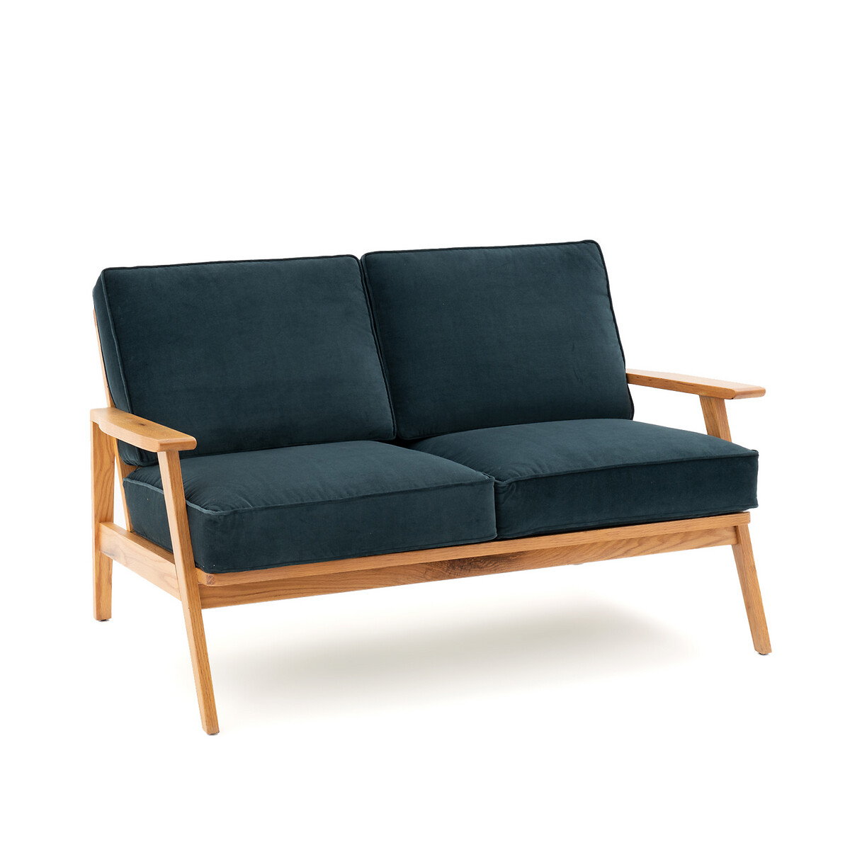 2-Sitzer-Sofa Watford, Samt von LA REDOUTE INTERIEURS