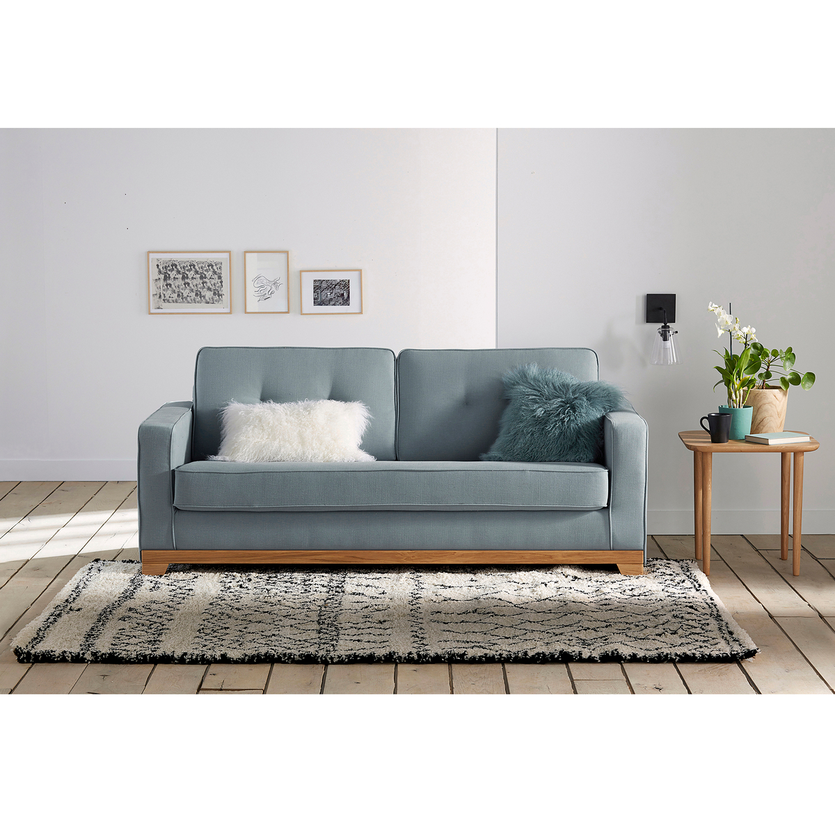 Schlafsofa Ajis, 2- oder 3-Sitzer, Polyester, Bultex von LA REDOUTE INTERIEURS