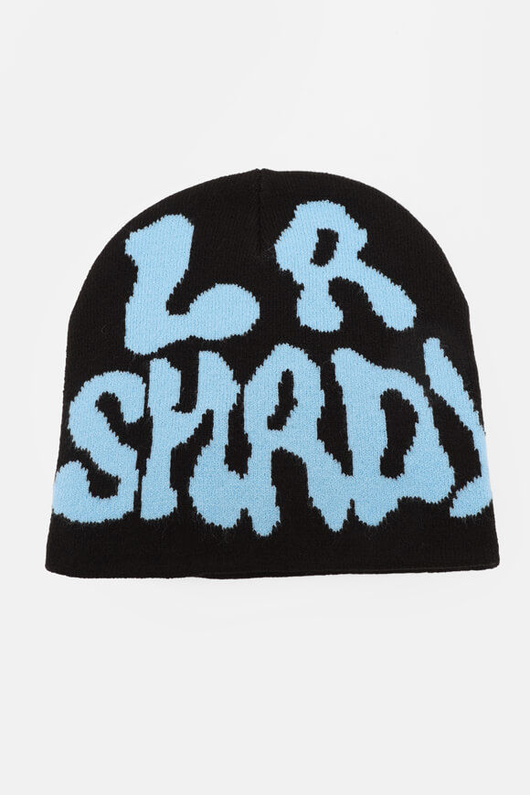 LA SHADY GIRLS Beanie | Schwarz + Hellblau | Mädchen  | Einheitsgroesse von LA SHADY GIRLS