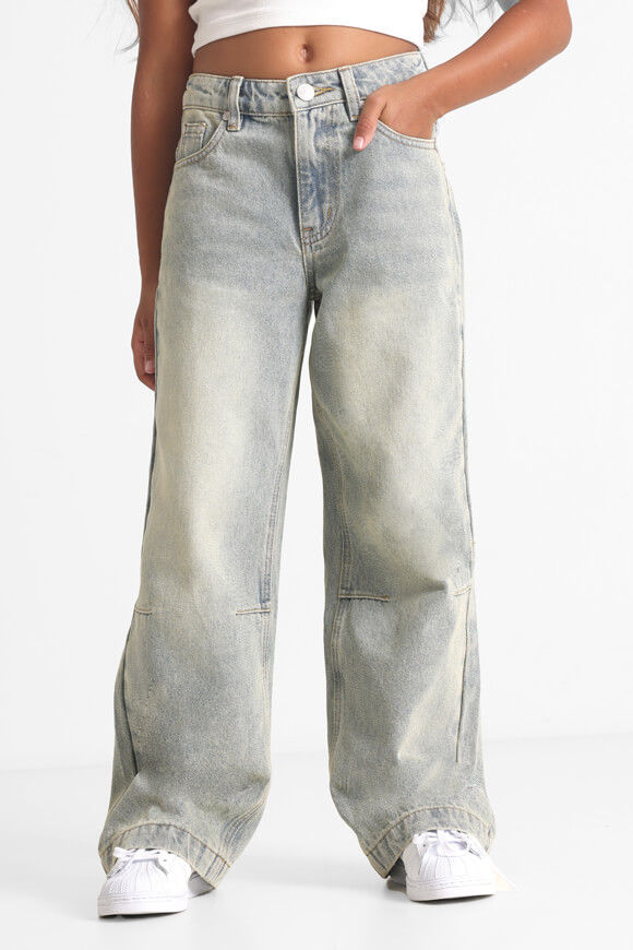 LA SHADY GIRLS Wide Leg Jeans | Hellblau Gewaschen | Mädchen  | 10 von LA SHADY GIRLS