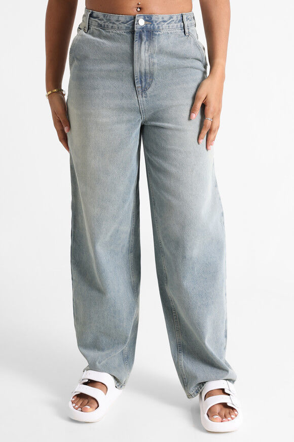 LA SHADY Baggy Jeans | Blau | Damen  | 32 von LA SHADY