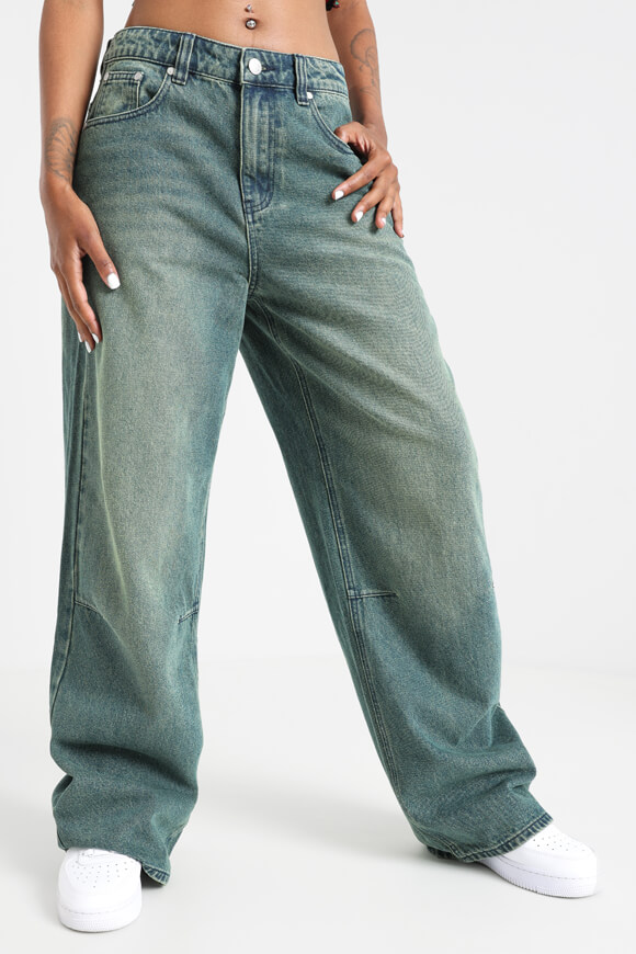 LA SHADY Baggy Jeans | Blau | Damen  | 32 von LA SHADY