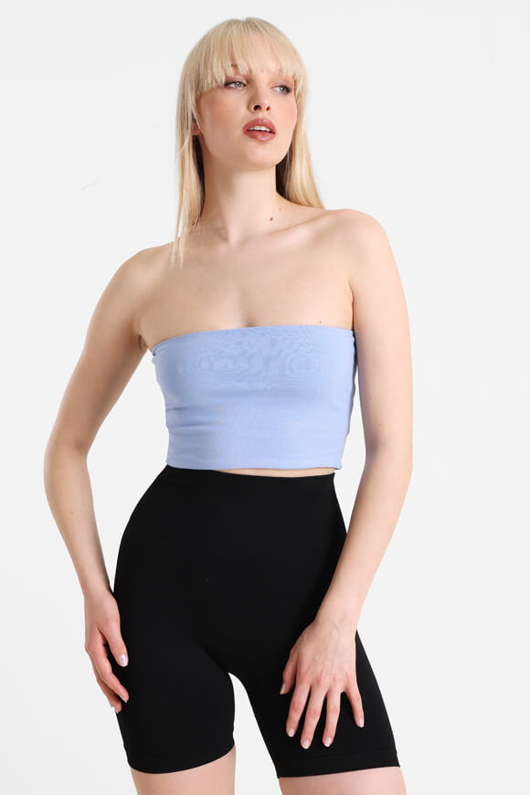 LA SHADY Bandeau Top | Hellblau | Damen  | L von LA SHADY