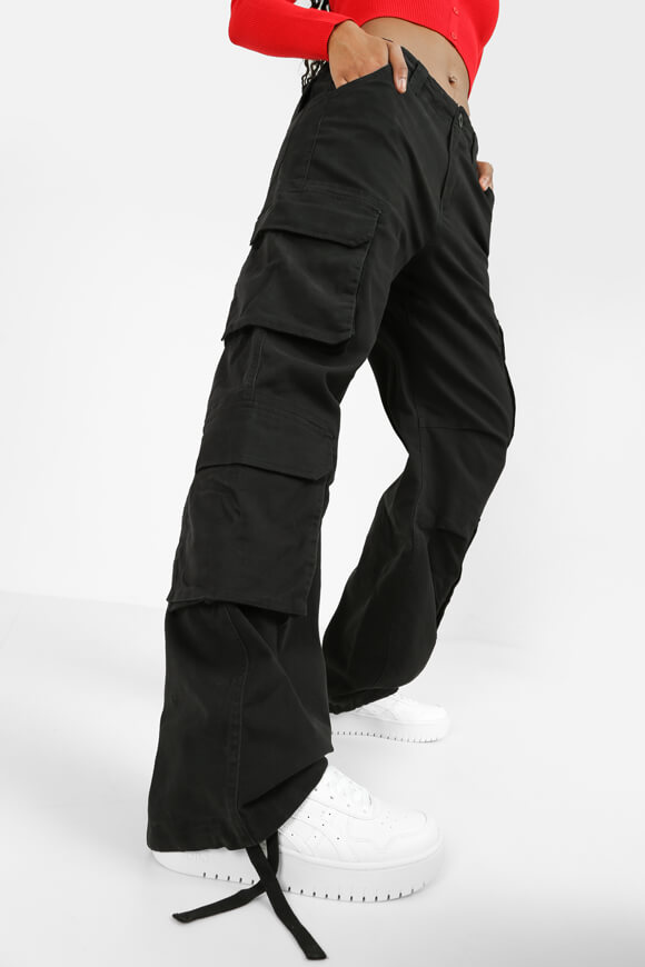 LA SHADY Cargohose | Schwarz | Damen  | M von LA SHADY