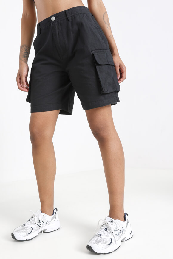 LA SHADY Cargoshorts | Schwarz | Damen  | M von LA SHADY