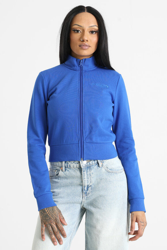 LA SHADY Crop Sweatjacke | Königsblau | Damen  | L von LA SHADY