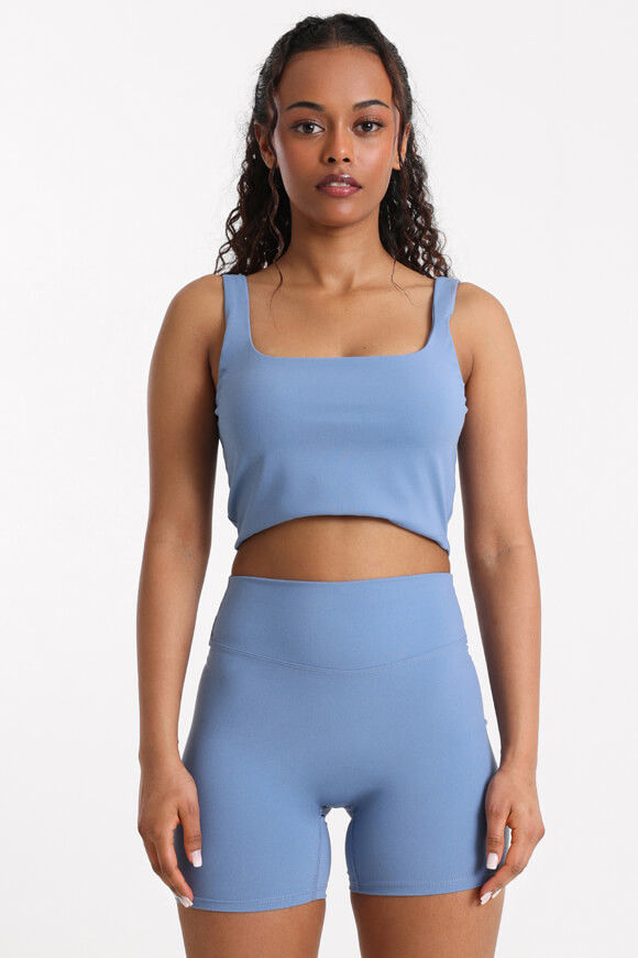 LA SHADY Crop Top | Blau | Damen  | L von LA SHADY