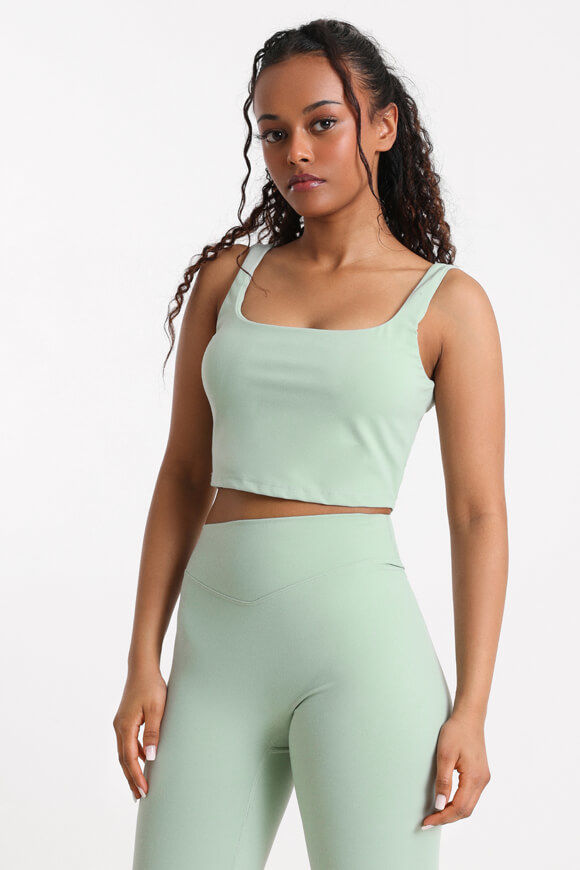 LA SHADY Crop Top | Sage | Damen  | L von LA SHADY