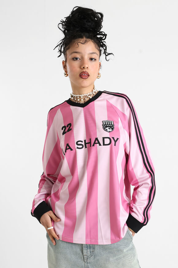 LA SHADY Langarmshirt | Pink | Damen  | L von LA SHADY