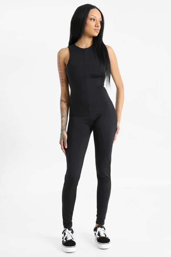 LA SHADY Langer Overall | Schwarz | Damen  | L von LA SHADY