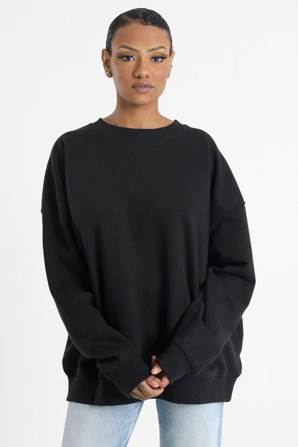 LA SHADY Oversize Sweatshirt | Schwarz | Damen  | L von LA SHADY