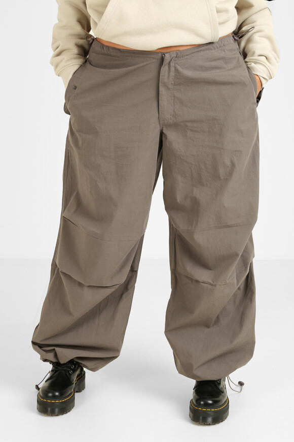 LA SHADY Parachutehose | Dunkelgrau | Damen  | XS von LA SHADY