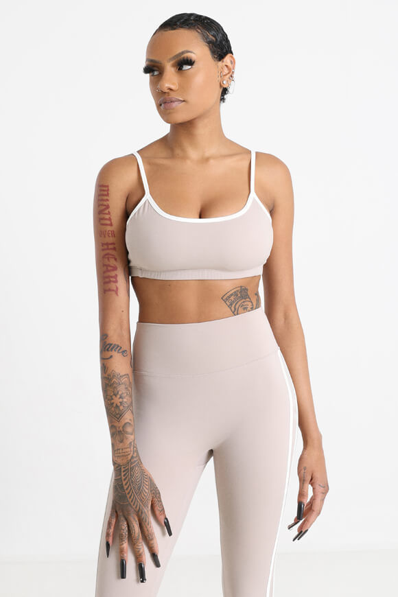 LA SHADY Sport-Bralette | Beige | Damen  | M von LA SHADY